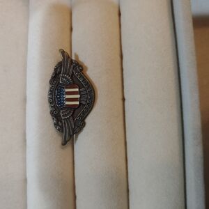 Vintage Operation Desert Storm American Flag Pin